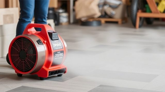 DryAid M120 Pro Air Mover: Streamlining Insurance Claims After Water Damage?