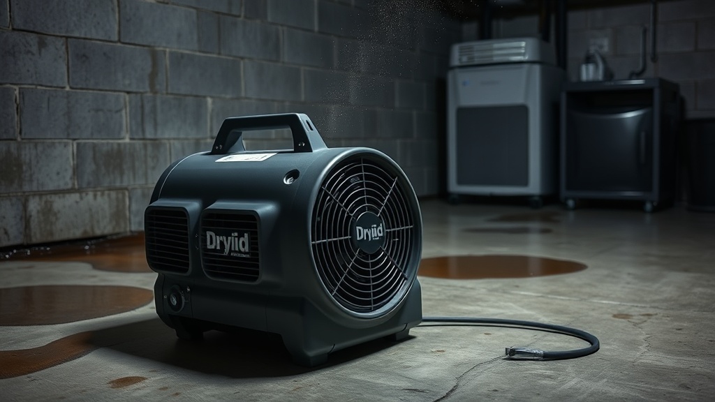 DryAid M120 Pro Air Mover Review: Preventing Mold in Basements After Leaks